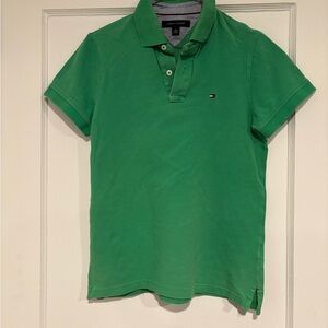 Tommy Hilfiger Bright Green Polo with Chest Logo